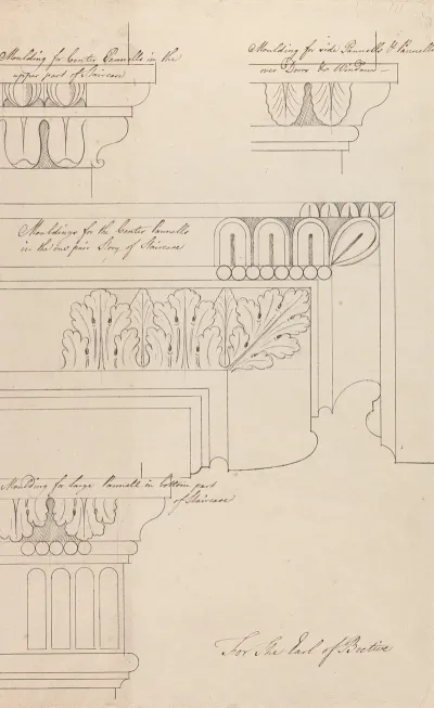 Headfort House Staircase Moldings 2