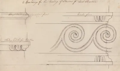 Headfort House Staircase Moldings