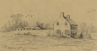 Headquarters Of Gen Smith Near Manassas