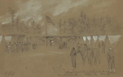 Headquarters Of Genl Meade Of Jerusalem Plank Road
