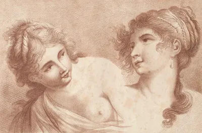 Heads Of Two Women