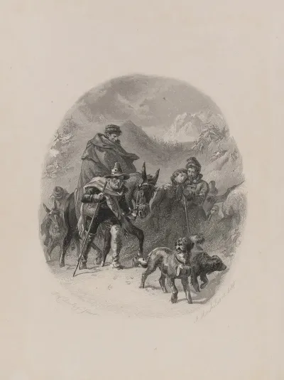 Headsman St Bernard The Snowstorm