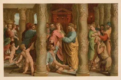Healing Of The Man Lame From Birth