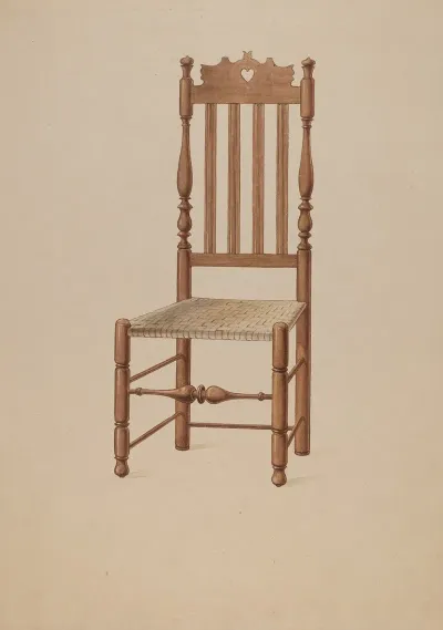 Heart And Crown Chair