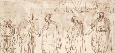 Heavily Draped Figures