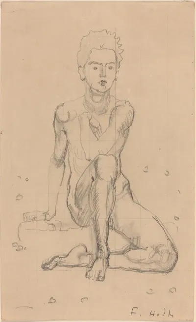 Hector Posing Nude