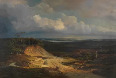 Heidelandschaft In Jutland