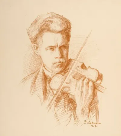 Heikki Playing The Artists Brother