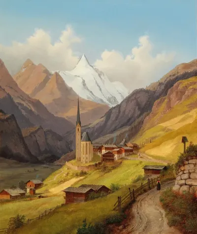 Heiligenblut With A View Of Grossglockner