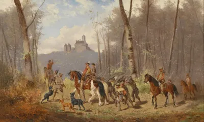 Heimkehr Nach Der Barenjagd