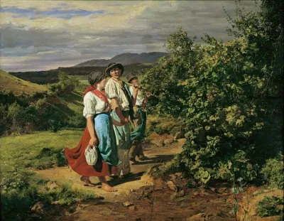 Heimkehr Von Der Arbeit Die Liebenden Am Scheideweg