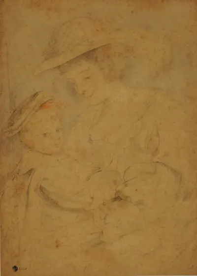 Helena Fourment And Her Son Frans