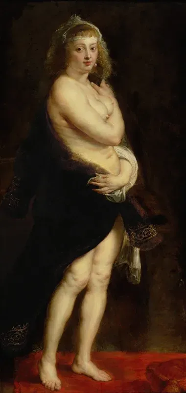 Helena Fourment In A Fur Robe