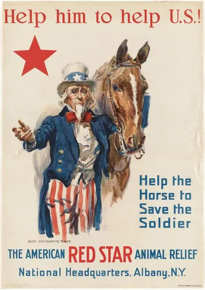 Help Him To Help U S Help The Horse To Save The Soldier