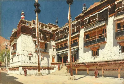 Hemis Monastery In Ladakh
