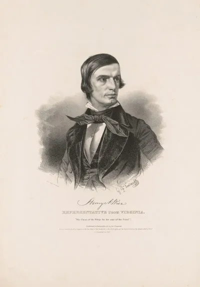 Henry A Wise Representative From Virginia