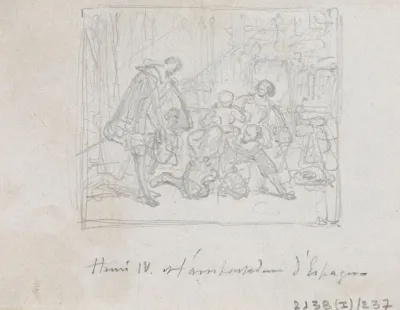 Henry Iv And The Spanish Ambassador