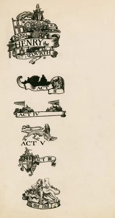 Henry Iv Part 1 Headings