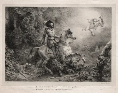 Henry Iv Rides To The Chateau Danet