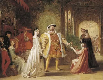 Henry Viiis First Interview With Anne Boleyn
