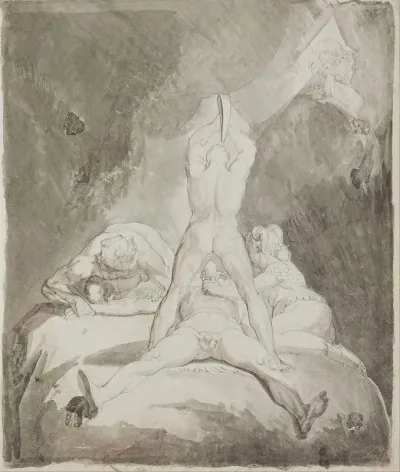Hephaestus Bia And Crato Securing Prometheus On Mount Caucasus