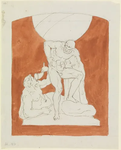 Herakles Das Himmelsgewolbe Tragend