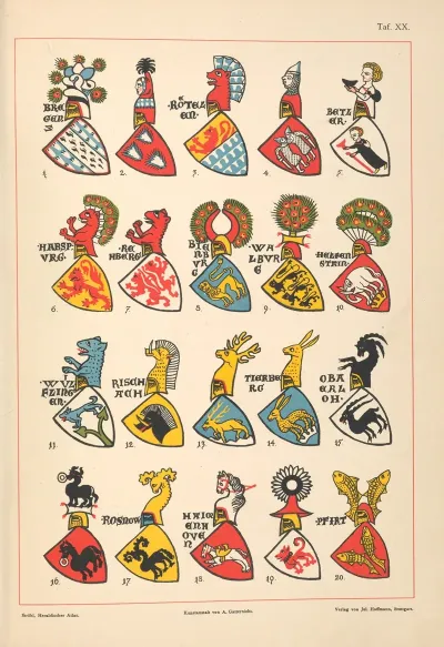 Heraldischer Atlas Pl 16