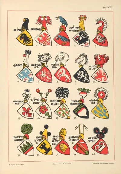 Heraldischer Atlas Pl 17