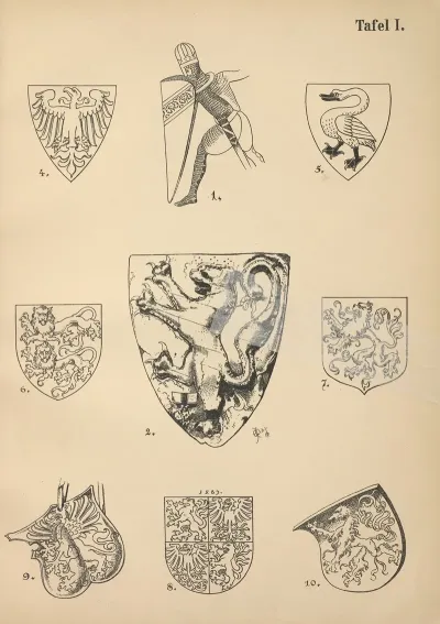 Heraldischer Handbuch Fur Freunde Der Wappenkunst Pl 02