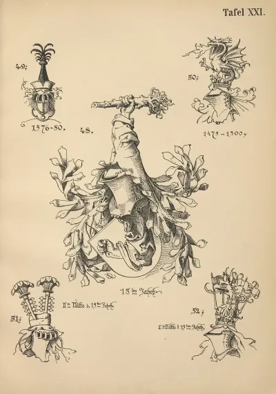 Heraldischer Handbuch Fur Freunde Der Wappenkunst Pl 20