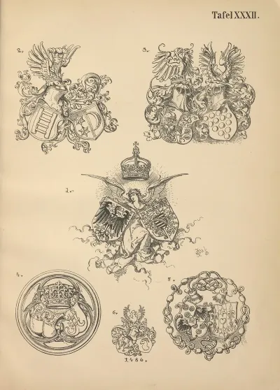 Heraldischer Handbuch Fur Freunde Der Wappenkunst Pl 31