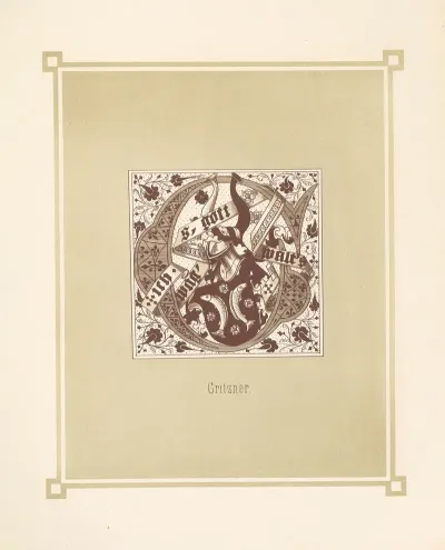 Heraldisches Alphabet Pl 08