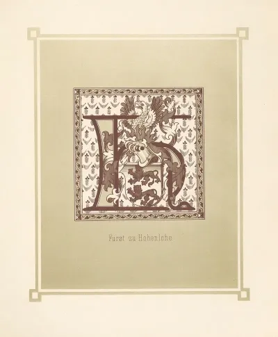 Heraldisches Alphabet Pl 09