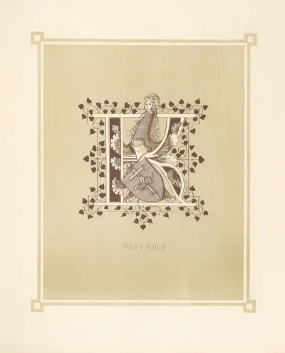 Heraldisches Alphabet Pl 11