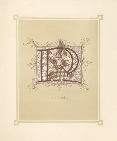 Heraldisches Alphabet Pl 16