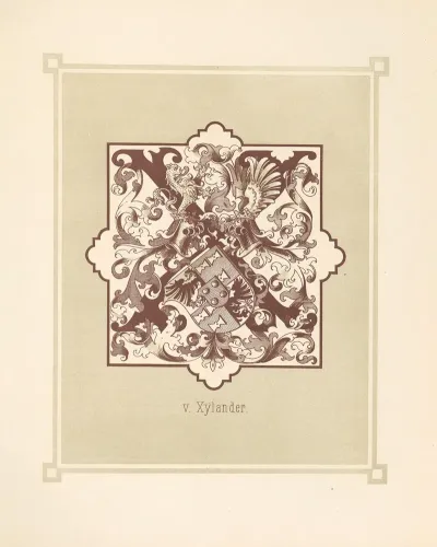 Heraldisches Alphabet Pl 24