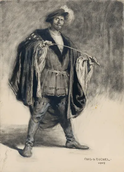 Herbert Beerbohm Tree As Benedick In Much Ado About Nothing Ii 3