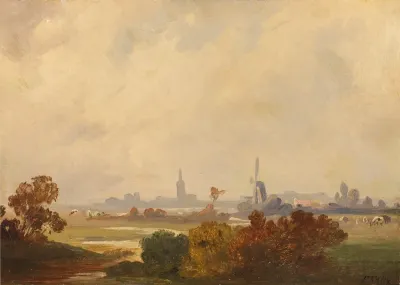 Herbstlandschaft In Holland