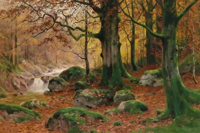Herbstliche Waldlandschaft 2
