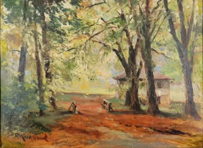 Herbstliche Waldlichtung