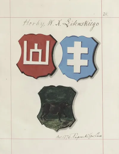 Herby Rzeczypospolitej Polskiej I W X Litewskiego T 1 Pl 034