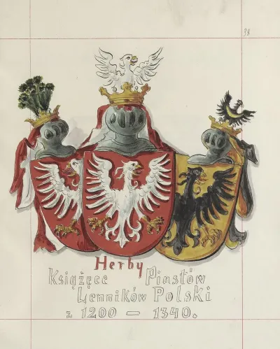 Herby Rzeczypospolitej Polskiej I W X Litewskiego T 1 Pl 059