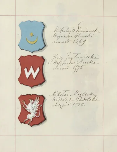 Herby Rzeczypospolitej Polskiej I W X Litewskiego T 1 Pl 115