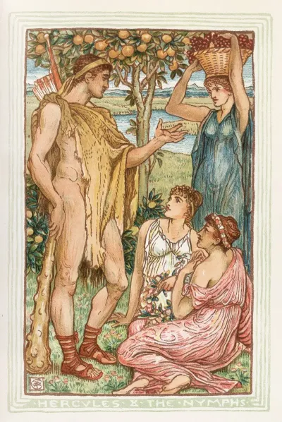 Hercules And The Nymphs