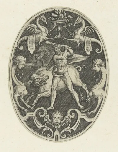 Hercules Captures The Erymanthian Boar