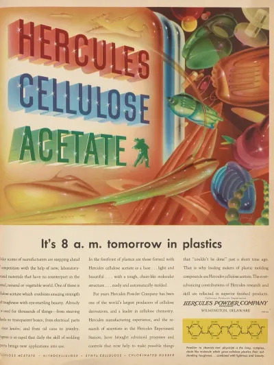 Hercules Cellulose Acetate Its 8 A M Tomorrow In Plastics