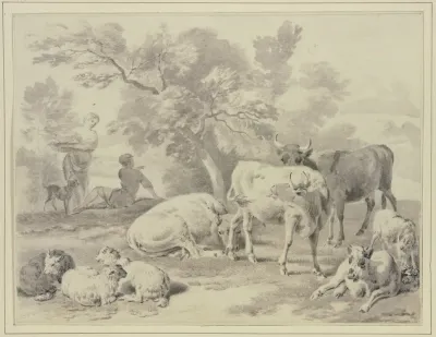 Herd With Shepherds