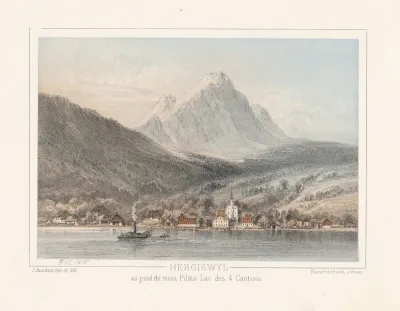 Hergiswyl Au Pied Du Mont Pilate Lac Des 4 Cantons