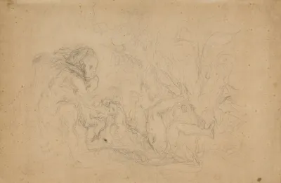 Herkules Kaster Diomedes For Hans Egne Heste