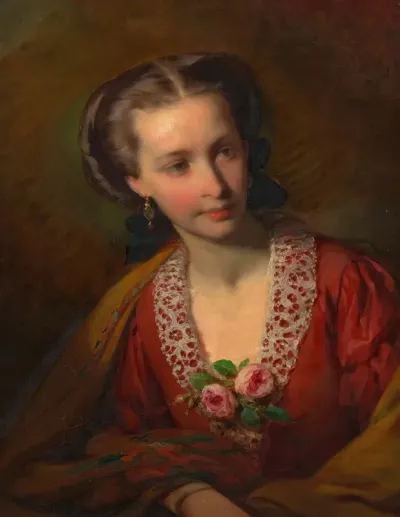Hermine Amerling Schwagerin Friedrich Amerlings
